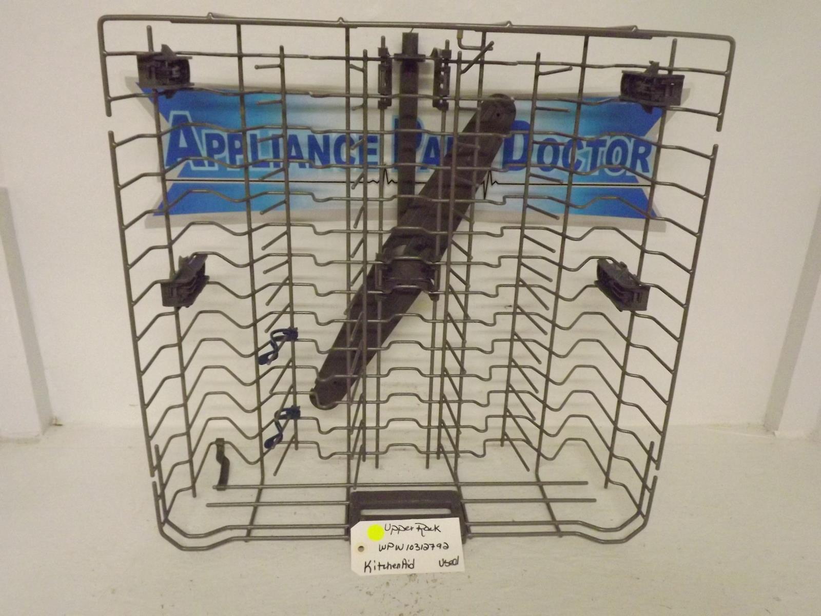KitchenAid Dishwasher WPW10312792 Upper Rack Used KitchenAid Dishwasher WPW10312792 Upper Rack Used